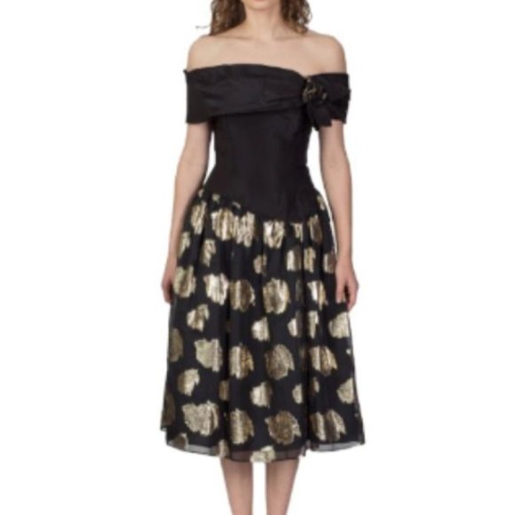 Vintage 80's Formal Dress - Picture 1 of 7